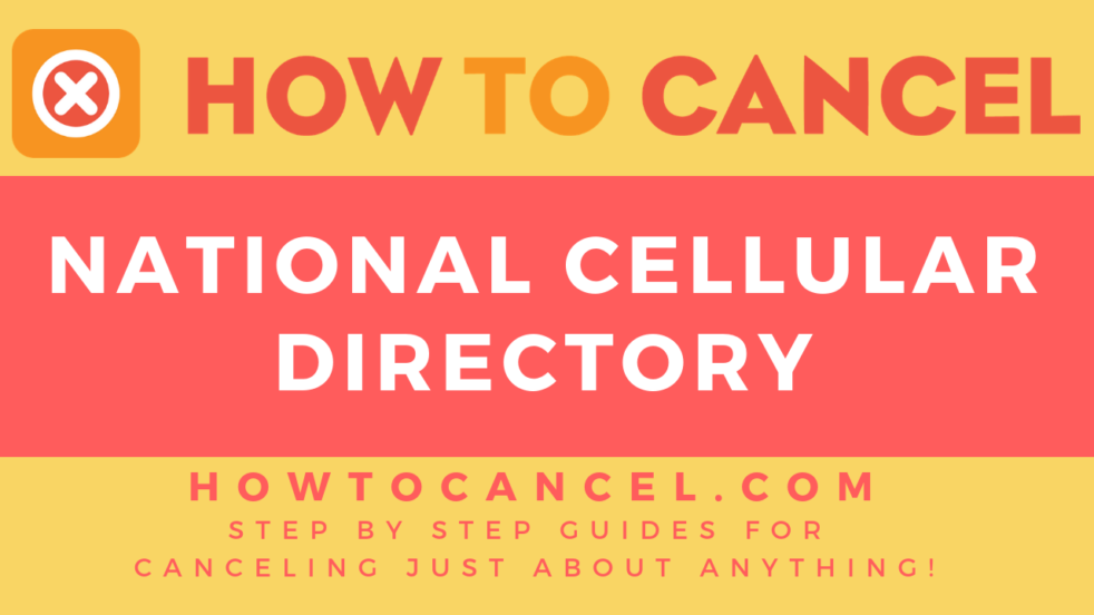 national cellular directory