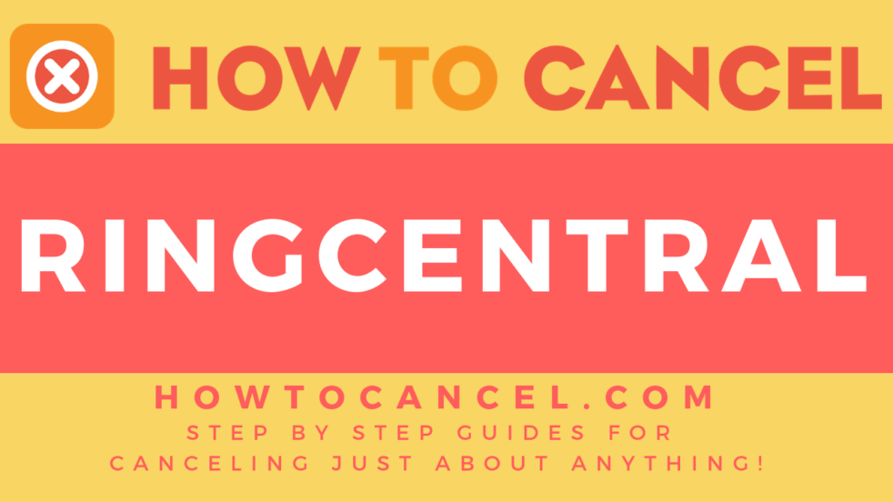 ringcentral cancel