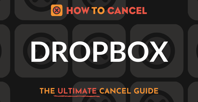 How to Cancel Dropbox