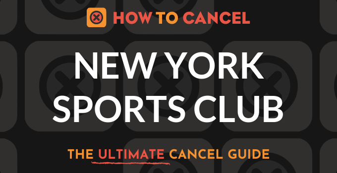How to Cancel your New York Sports Club membership