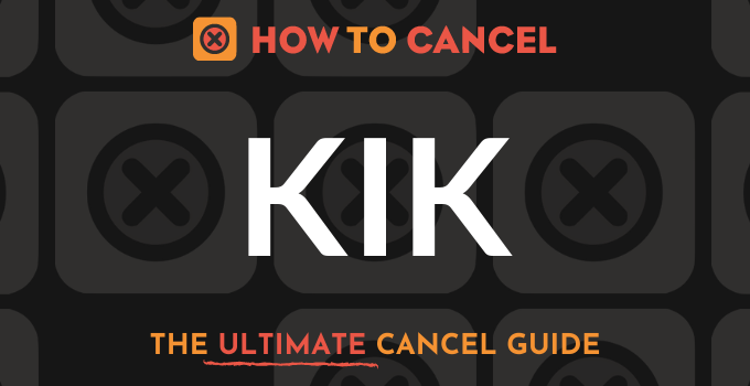 How to Cancel kika