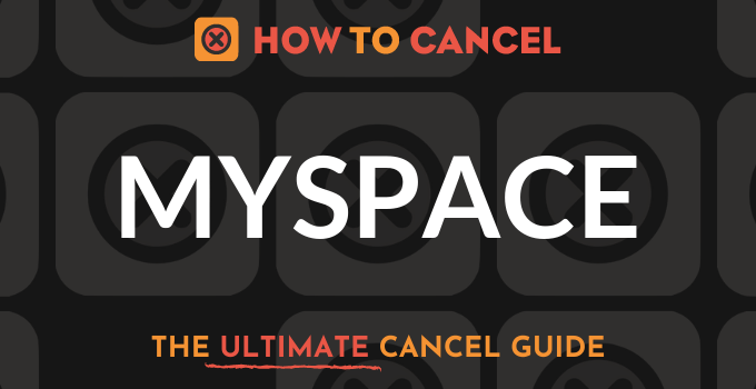 How to Cancel Myspace