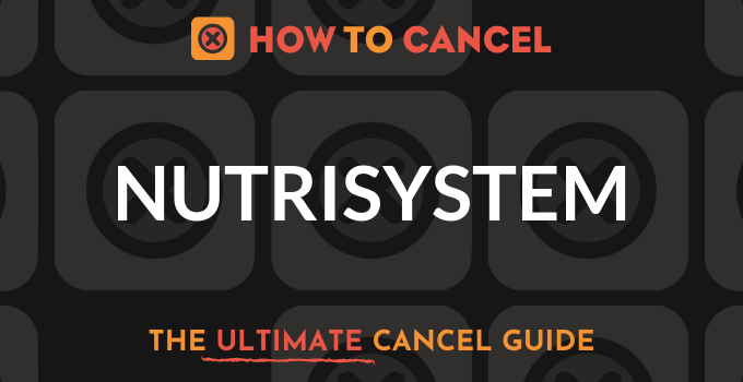 How to cancel Nutrisystem - How To Cancel