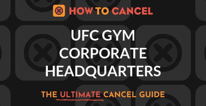 How to Cancel UFC Gym