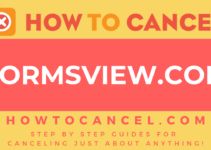 How to cancel formsview.com