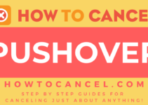 How to cancel Pushover