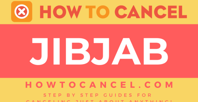 How to cancel JibJab