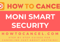 How to cancel Moni Smart Security