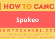 How to cancel Spokeo