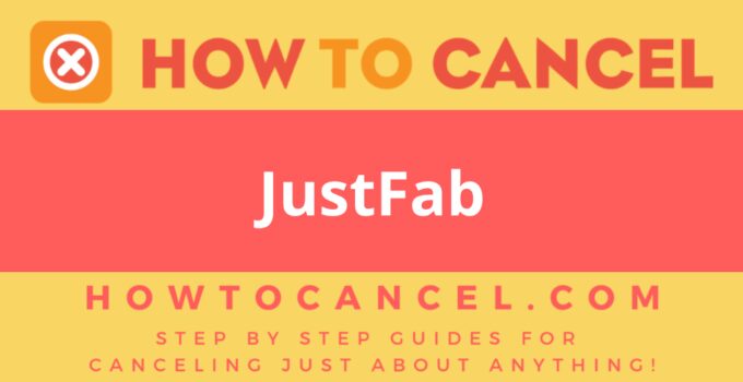 How to cancel JustFab