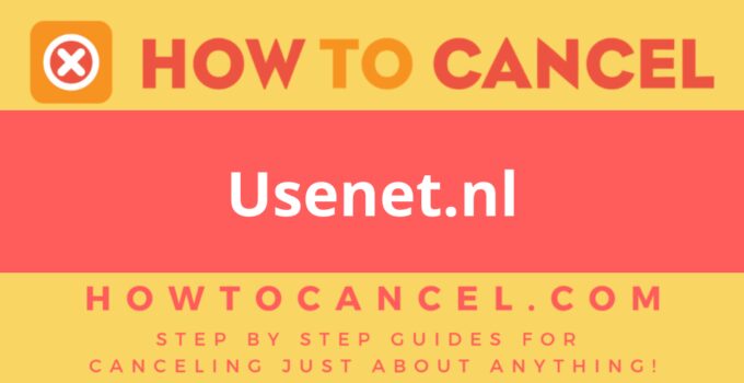 How to cancel Usenet.nl