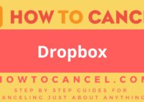 How to cancel Dropbox