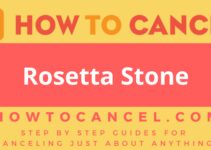How to cancel Rosetta Stone
