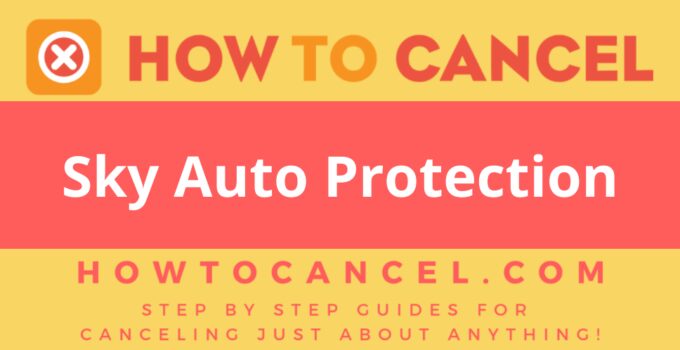 How to Cancel Sky Auto Protection