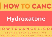 How to Cancel Hydroxatone