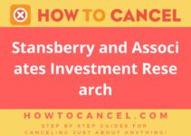 How to Cancel Stansberry and Associates Investment Research