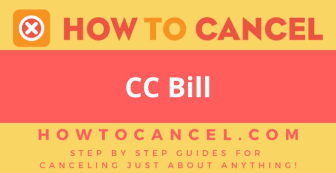 How to Cancel CC Bill