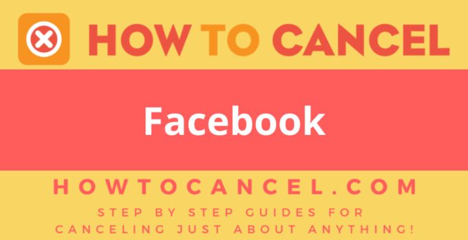 How to Cancel Facebook How to Cancel Facebook