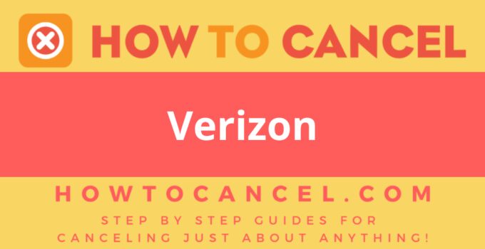 How to Cancel Verizon How to Cancel Verizon