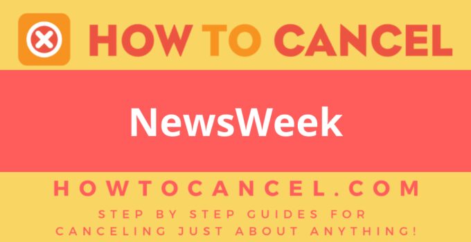 How to Cancel NewsWeek How to Cancel NewsWeek